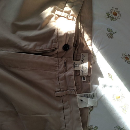 Men's pants used, 100% cotton casual chic, size M