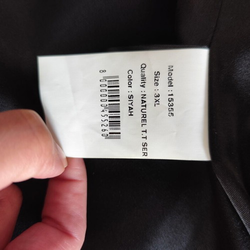 Caravelli leather jacket new, women's XL black