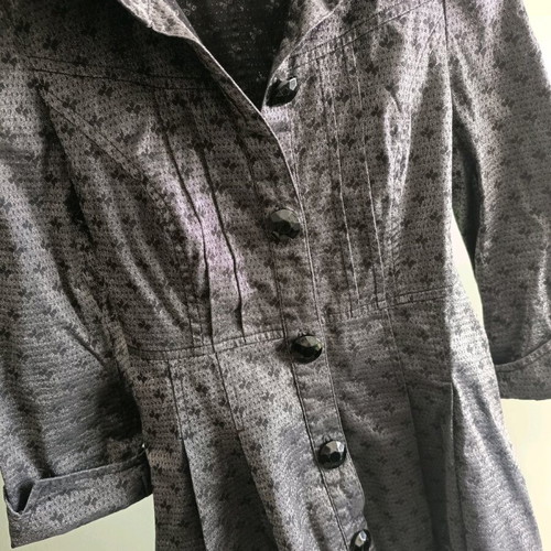 Girls' trench coat new, gray, size 152 cm
