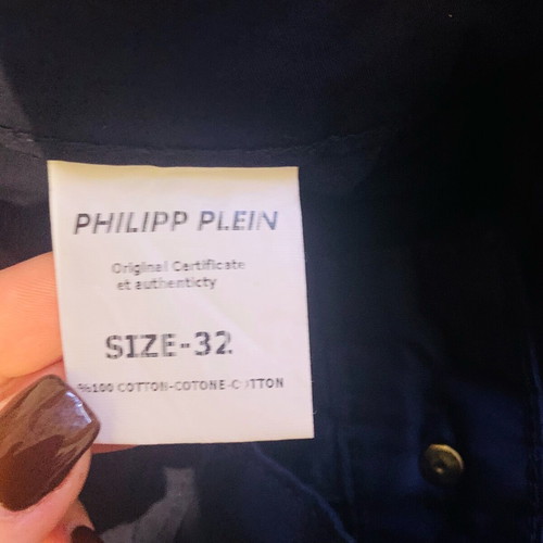 Fhilipp Plein men's pants new, blue