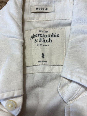 Abercrombie & Fitch white shirt small like new