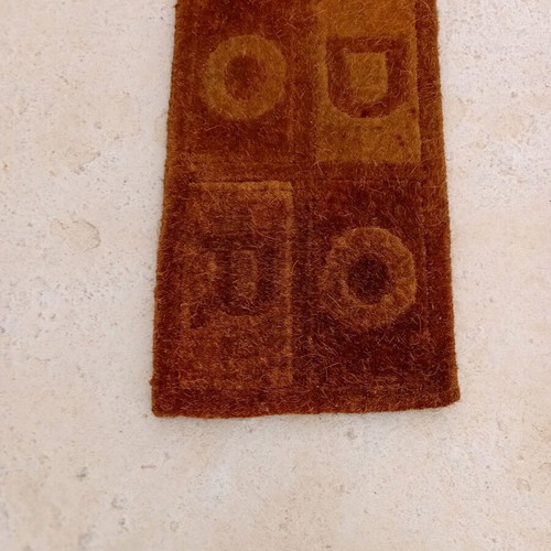 Doormat like new, natural grass, 75x50 cm