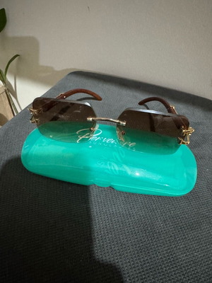 Pervedere sunglasses like new with case and cleaning cloth