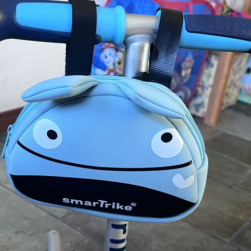 Scooter with bag for child up to 5 years, used