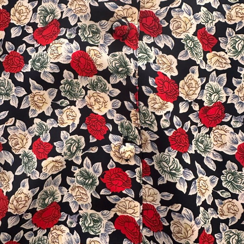 Vintage women's shirt like new, size L, black and red