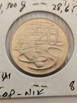 Australia 20 cents 2005 coin uncirculated