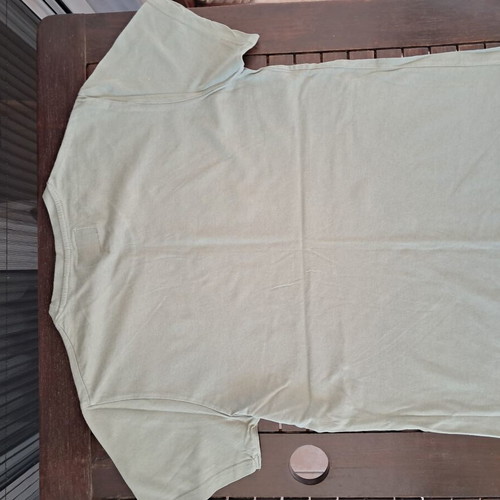 T-shirt men's olive green, 100% cotton, size M like new