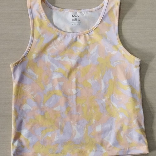 Sinsay colorful t-shirt for girl 10-11 years 146 cm like new