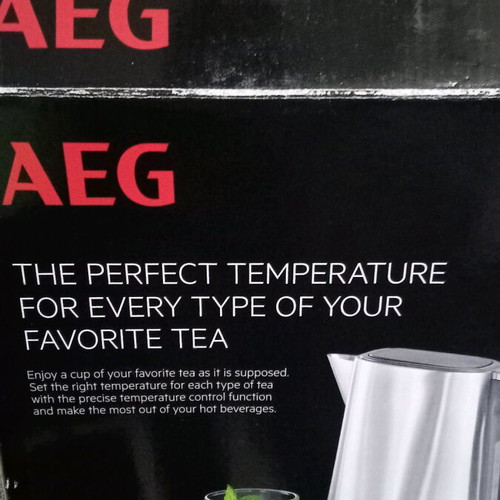 AEG digital kettle inox used