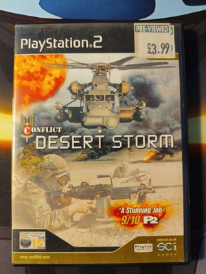 Conflict Desert Storm PlayStation 2 game like new, adventure