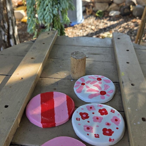Handmade coasters set