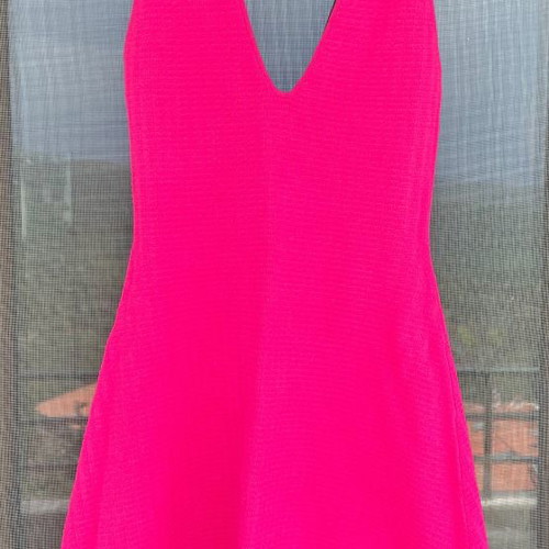 Zara fuchsia mini dress medium new, unworn