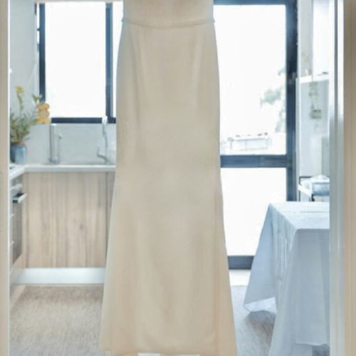 XIFARA silk wedding dress new, size S / 36