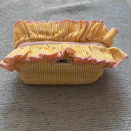 Handmade fabric toiletry bag like new