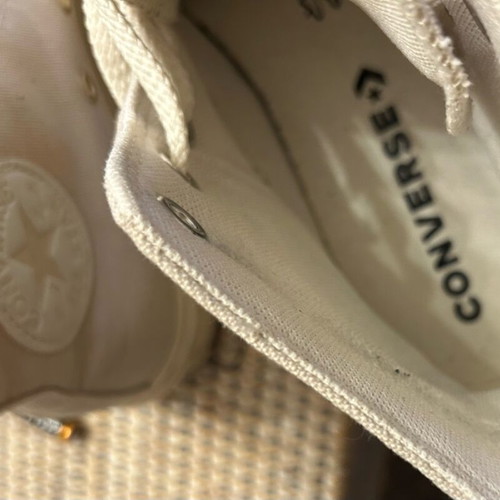 All Star Converse μπεζ μποτάκι δίπατο 37 σαν καινούργιο