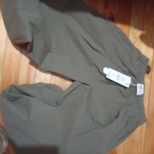 Stradivarius balloon pants size 36 small, new, brown and green