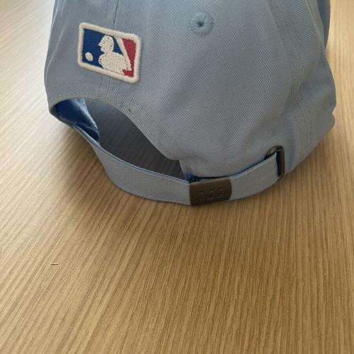 New Era MLB hat, baby blue, adjustable size
