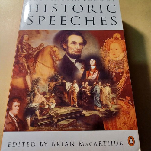 The Penguin Book of Historic Speeches book like new in English