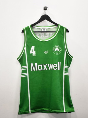 Panathinaikos Basket 1993-94 Home Jersey new official replica, size Large