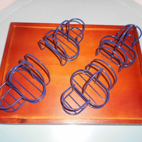 Table holders for oil, salt and pepper, napkins and toothpicks, new set of 4