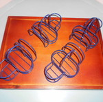 Table holders for oil, salt and pepper, napkins and toothpicks, new set of 4