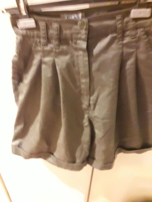 Winter shorts used in olive color, size S