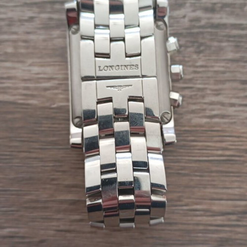 Longines silver watch like new