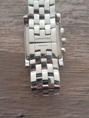Longines silver watch like new