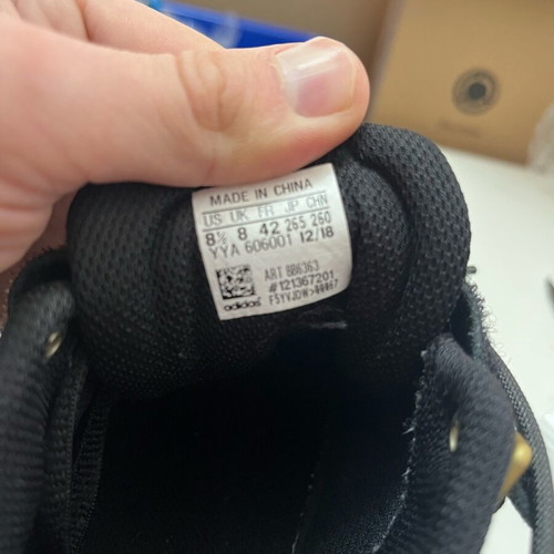 Adidas Power Perfect 3 weightlifting shoes used, size 42, black