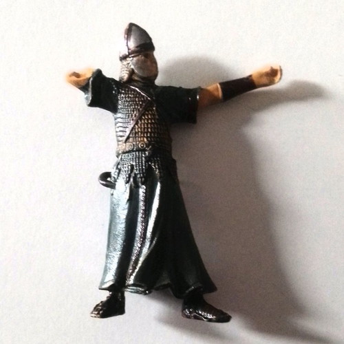 Medieval Archer Figure used, large with missing parts