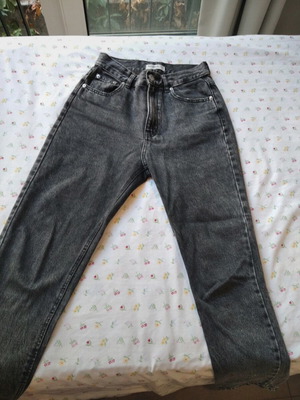 Pull & Bear denim jeans like new, size S, black and gray