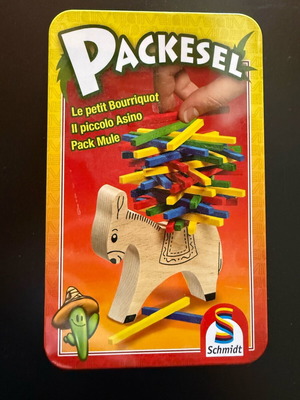 Packesel wooden balance board game like new, German