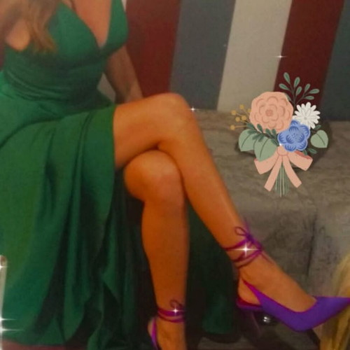 Tassos Mitropoulos dress small, cypress green, like new
