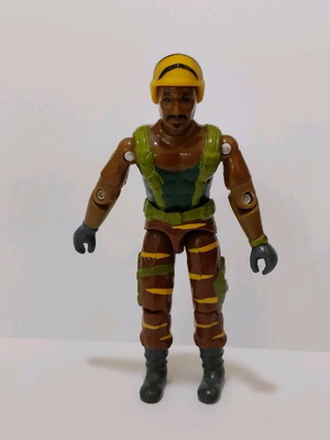 G.I. Joe Tiger Force "Roadblock" Hasbro 1988 figure used