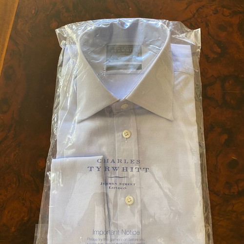 Charles Tyrwhitt Sky Blue Shirt new, -  40,00 - Vendora.cy