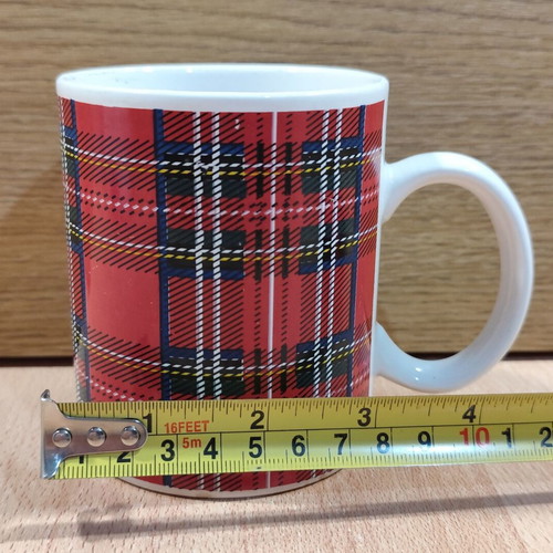 Johnnie Walker Scotch Whisky Ceramic Mug used, vintage advertising