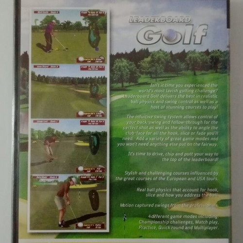 Leaderboard Golf videogame new, PC