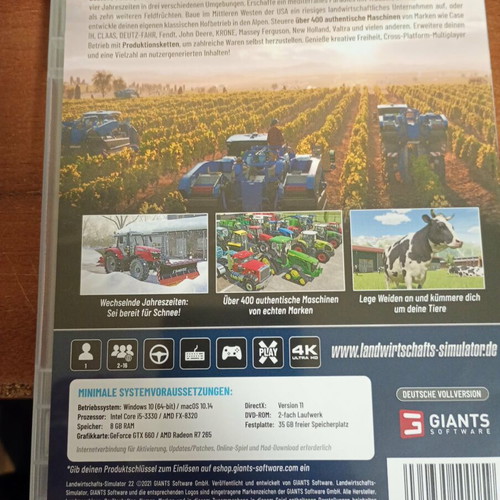Farming Simulator 22 Collector's Edition PC game like new