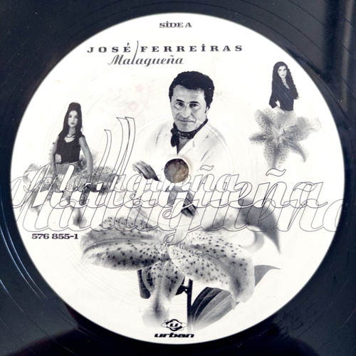José Ferreiras Malagueña 12'' Vinyl Maxi Single used, Latin Euro House 1996