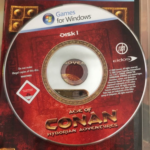 Age of Conan PC game used