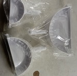 Cassetti Dumpling Maker Set, 3 plastic forms
