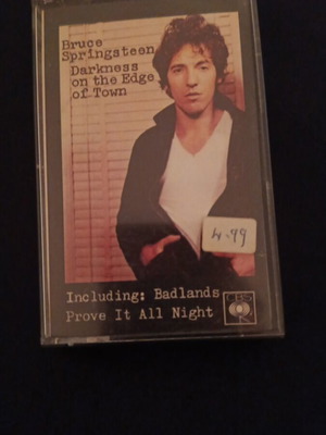 Bruce Springsteen Darkness on the edge of town cassette tape used