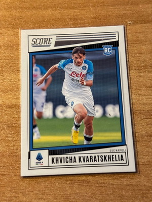 Panini Khvicha Kvaratskhelia Rookie κάρτα σαν καινούργιο