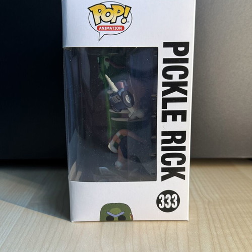 Funko Pop Pickle Rick 333 mint condition