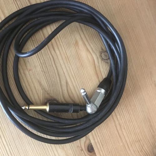Jack mono cables small and large like new, set of 6