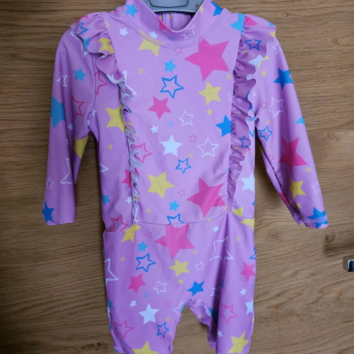 Mothercare sun protection swimsuit for girl 18-24 months like new