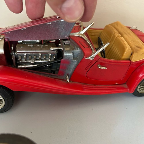 Burago 1/18 Antique Model Cars used, made in Italy