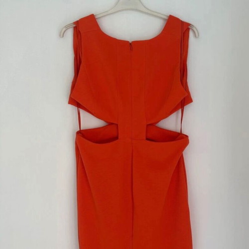AQ/AQ Luxury Bright Orange Dress size 38