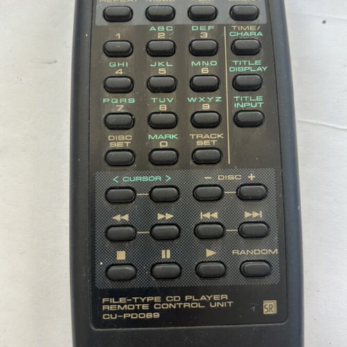Pioneer original remote control CU-PD089 for CD players