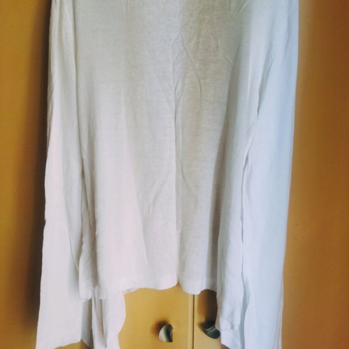 Bershka thin women's cardigan white like new